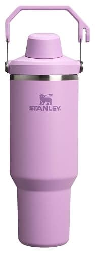 Stanley IceFlow 2.0 Fast Flow Tumbler with Handle 40 oz | Twist On Angled Spout Lid | Leakproof Water Bottle | Insulated Stainless Steel | BPA-Free | Lilac - 40 oz - Lilac - Image 1