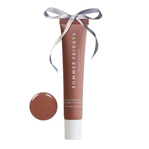 Summer Fridays Tinted Lip Butter Balm - Conditioning Vegan Lip Balm for Instant Moisture, Shine & Hydration - Softening & Soothing Skincare - Vanilla Beige (.5 Oz) - Image 1