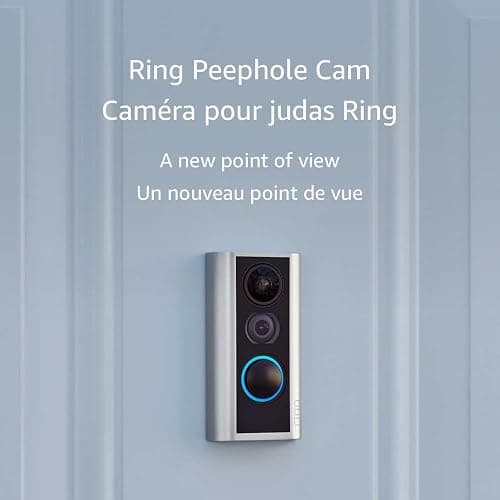 Ring Door View Cam – A compact video doorbell designed to replace your peephole with smart security thumbnail 6