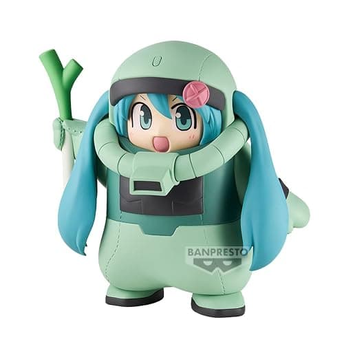 Banpresto - Gundam 45th x Hatsune Miku - Zaku Costume (Hatsune Miku Ver.) Figure - Image 1