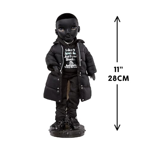 Rainbow High Shadow High Rexx McQueen- Black Color Fashion Doll. Fashionable Outfit & 10+ Colorful Play Accessories. Great Gift for Kids 4-12 Years Old & Collectors thumbnail 4