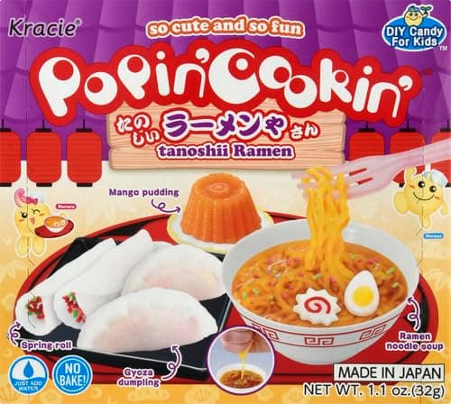 Kracie Popin Cooking DIY Candy Ramen Kit, 1.1 Ounce thumbnail 4