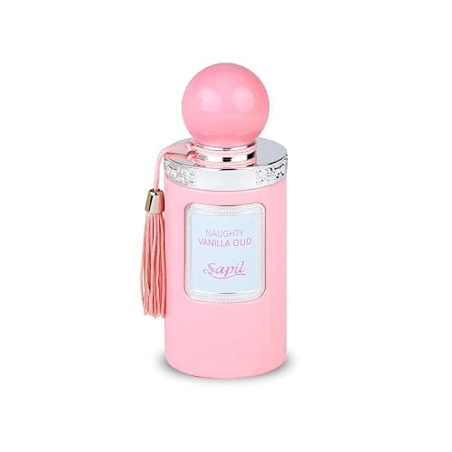 Sapil Naughty Vanilla Oud Eau De Parfum for Women – Long-Lasting Sweet Vanilla & Caramel Perfume with Musk, Amber & Oud – Luxury Arabic Gourmand Fragrance – 3.38 oz - Image 1