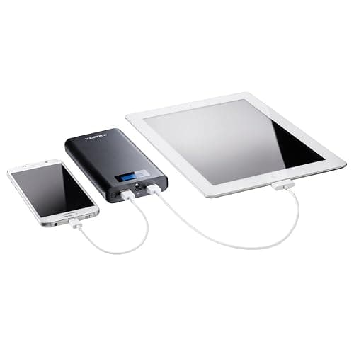 VARTA 18200mAh Power Bank (2 USB Ports 1.0A und 2.4A, LCD Display zur Lade- und Entladeanzeige, kompatibel mit Geräten wie iPhone, Samsung Galaxy, Huawei, GoPro etc., inkl. 50cm Micro-USB Kabel) thumbnail 5