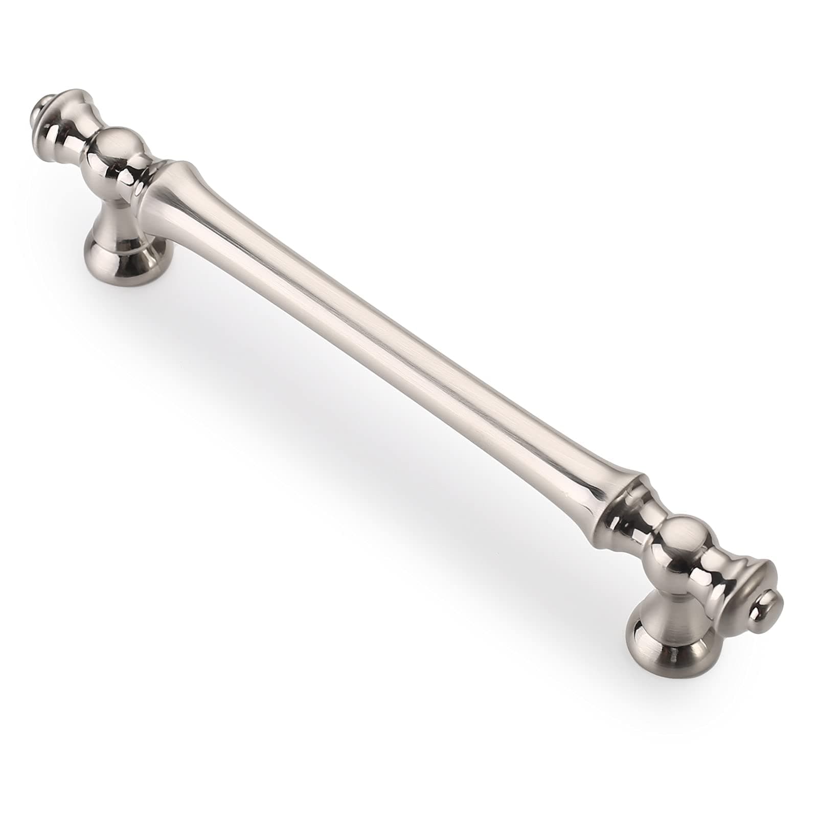 Asidrama 6 Pack 5 Inch(128mm) Brushed Satin Nickel Kitchen Cabinet Handles, Cabinet Pulls Kitchen Cabinet Hardware for Cupboard Drawer Pulls thumbnail 2