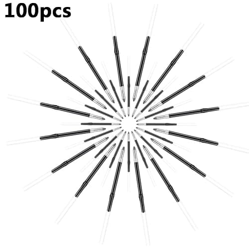 100pcs Beadable Pens Refills for Plastic Bead Ballpoint Pen，Beadable Pens Bulk Refills，Bead Pens Refills (Black) thumbnail 4