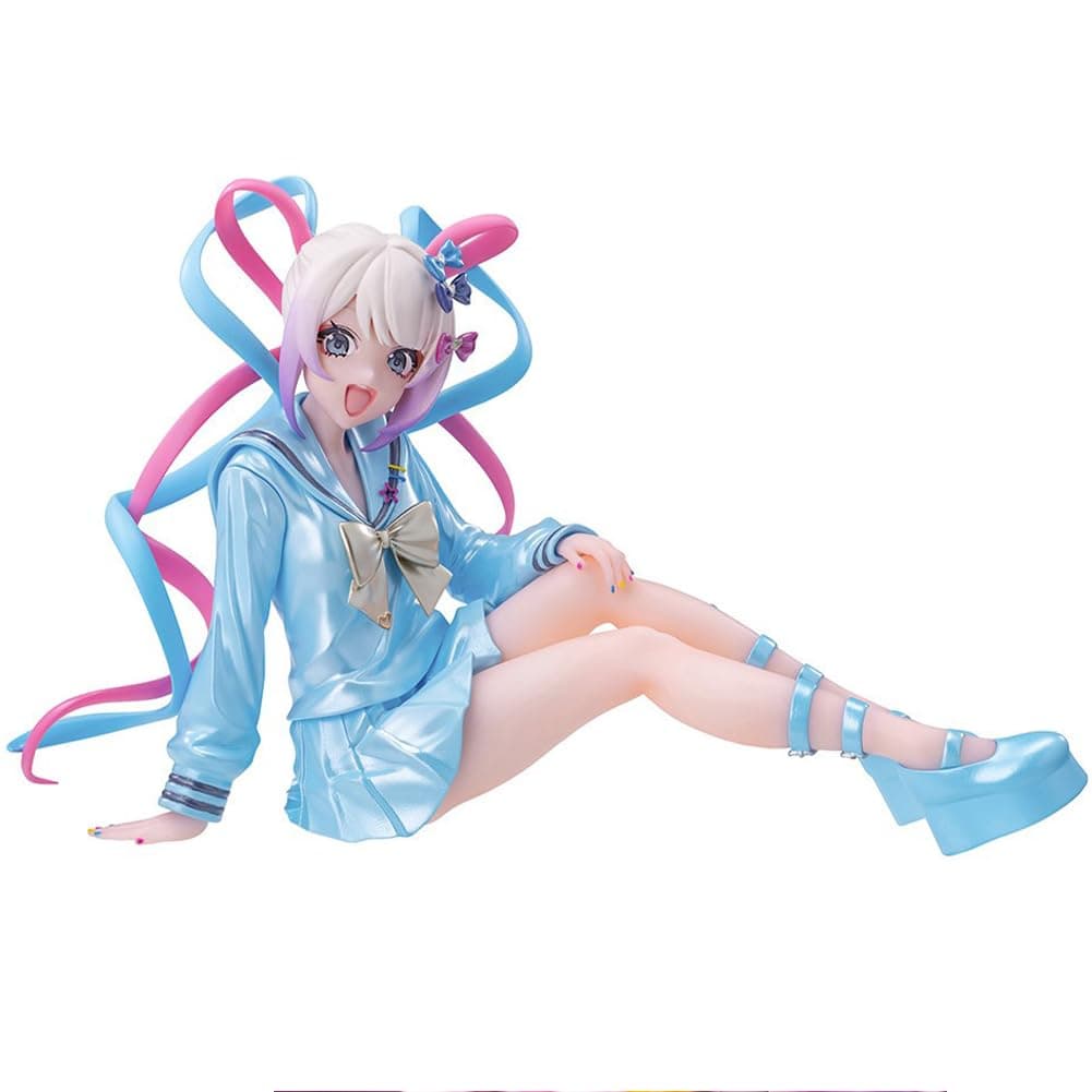 Zhongkaihua KAnge Figure Ame Chan Figure OMGkawaiiAngel chan Illustration Model Anime Girl Action Figure Sitting Statue Decorations Collection 13CM PVC - Image 1
