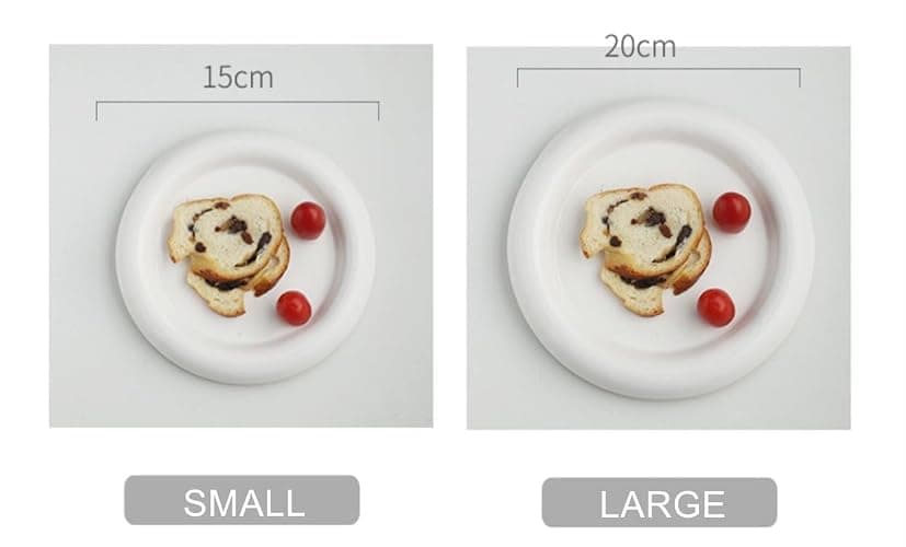 Chubby Ceramic Minimalist Aesthetic Tableware Kitchenware Plates in pink thumbnail 5
