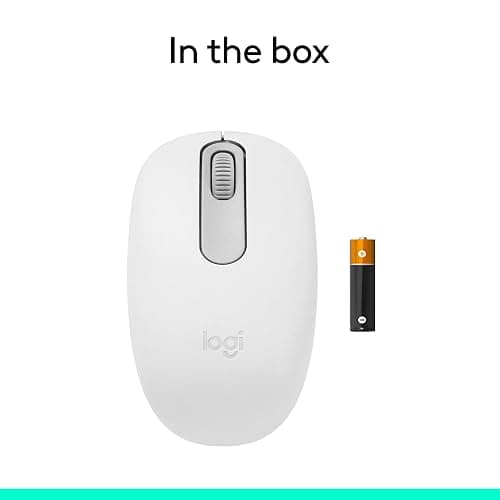 Logitech M196 Bluetooth Wireless Mouse, Compact and Portable Mouse for Laptops, Tablets and More, 12-Month Battery, Smooth Tracking, Compatible with PC and Mac, Windows and macOS - Off White thumbnail 9