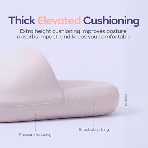 MellowSoft Cloud Slides for Women & Men, Thick Shock-Absorbing Sole | Ultra Soft CloudFoam Cushioning Slides, Lightweight Anti-Slip Recovery Sandals for Indoor & Outdoor Comfort thumbnail 7