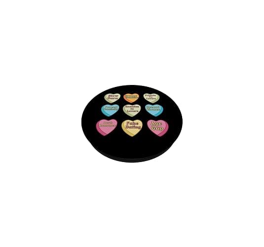 Bookish Romance Tropes Book Club Reader Spicy Book Lover PopSockets Adhesive PopGrip thumbnail 2