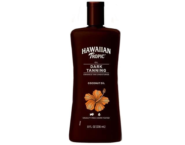 Hawaiian Tropic Dark Tanning Oil Original 8 oz (Pack of 2) - Image 1