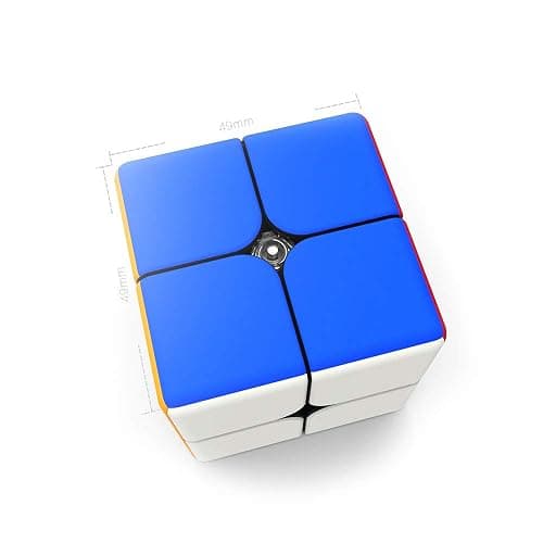 GAN 249 V2, 2x2 Speed Cube Gans Mini Cube Puzzle Toy 2x2x2 Magic Cube 49mm (Stickerless) thumbnail 5