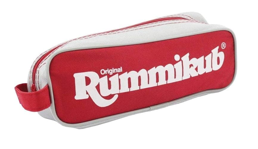 Rummikub - The Complete Original Game With Full-Size Racks and Tiles in a Durable Canvas Storage/Travel Case by Pressman - Amazon Exclusive thumbnail 5