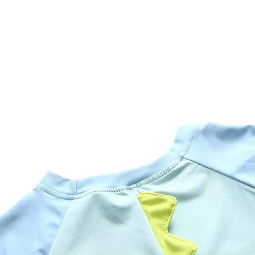 Baby Toddler Boys Two Pieces Swimsuit Set Swimwear Dinosaur Bathing Suit Rash Guards with Hat UPF 50+ thumbnail 4