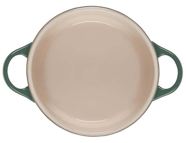 Le Creuset Stoneware Mini Round Cocotte, 14 oz., Artichaut thumbnail 5