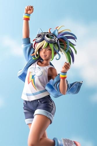Kotobukiya My Little Pony Bishoujo Rainbow Dash 1/7 Scale PVC Painted Complete Figure thumbnail 6