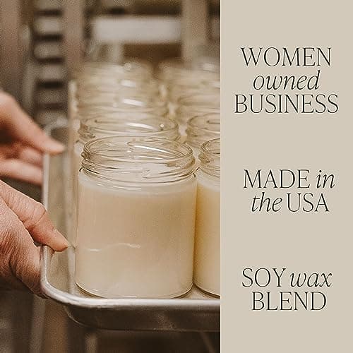 Sweet Water Decor Cinnamon Roll Candle - Fall Scented with Cinnamon, Icing and Buttery Pastry for Home - Autumn Soy Candle with 40 Hours Burn Time - 9Oz Gold Lid Clear Jar Cozy Scents thumbnail 9