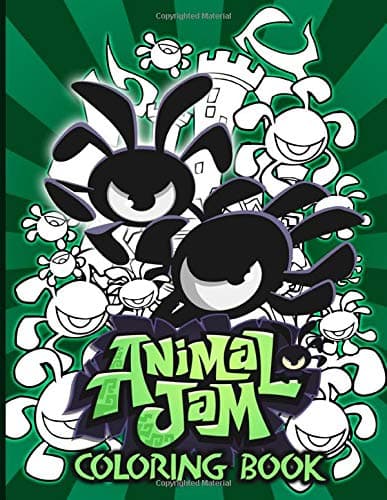 Animal Jam Coloring Book: Featuring Fun And Relaxing Coloring Books For Kids And Adults Perfect Gift Birthday Or Holidays - Image 1