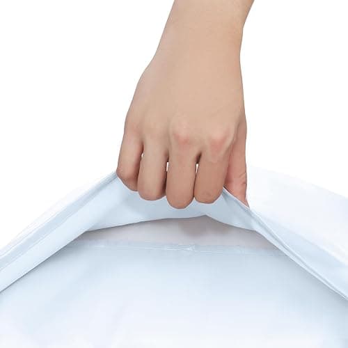 Homiest Ruffle Satin Pillowcase for Hair and Skin, Standard Satin Pillow Covers Silky Pillow Cases Set of 2, Satin Ruffled Pillowcase with Envelope Closure, Anti Wrinkle Pillow Shams (Baby Blue) thumbnail 6