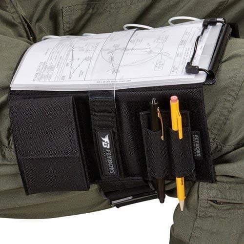 FlyBoys Reversible Kneeboard - Clipboard & Pen Holder - Reconfigurable Design - for Professional Pilots, General Aviation thumbnail 3