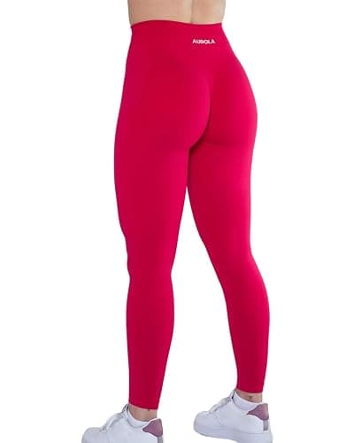 AUROLA Workout Leggings for Women Seamless Scrunch Tights Tummy Control Gym Fitness Girl Sport Active Yoga Pants - Image 1