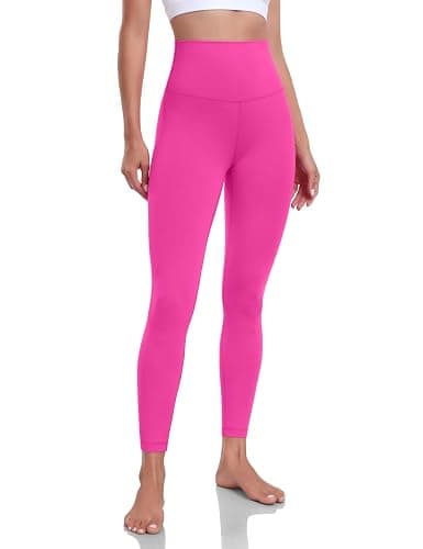 HeyNuts Pure&Plain x Yoga Pro Leggings 25'', Buttery Soft High Waisted 7/8 Lounge Yoga Pants thumbnail 4