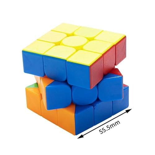 HELLOCUBE 12 Pack Speed Cube Set,Magic Cube for Party Favors 3x3x3 Stickerless Magic Cube thumbnail 5