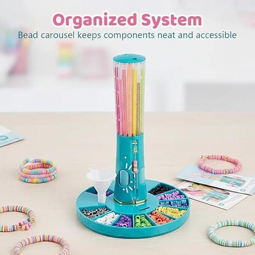 Xakava Quick-Click Bracelet Maker Kit, DIY Charm Bracelet Kit with Beads, Easy Click Design, Jewelry Making Kit for Girls, Cute & Friendship Bracelet Kit, Charm Bracelet Making Kit (A Set) thumbnail 6