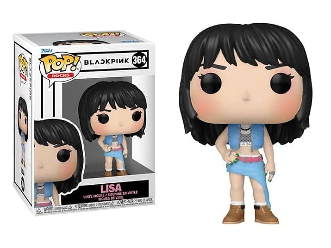 POP Rocks: Blackpink - Lisa Funko Vinyl Figure (Bundled with Compatible Box Protector Case), Multicolored, 3.75 inches thumbnail 2