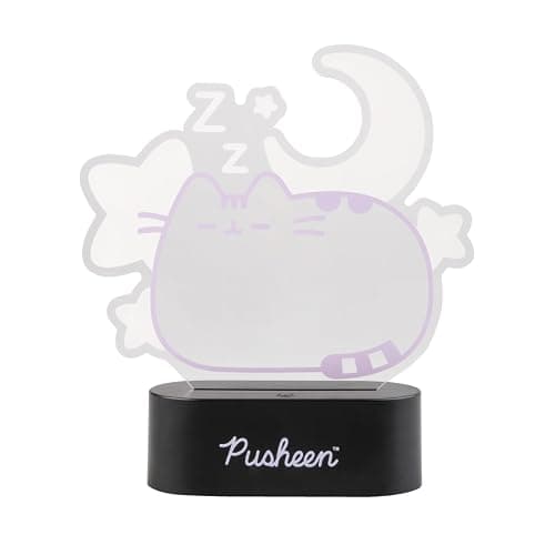 Grupo Erik Official Pusheen Lamp - Kawaii Stuff - Pusheen Gifts - Pusheen Gamer Girl Lamp - Pusheen The Cat Lamp - Baby Night Light - Cat Light - Image 1