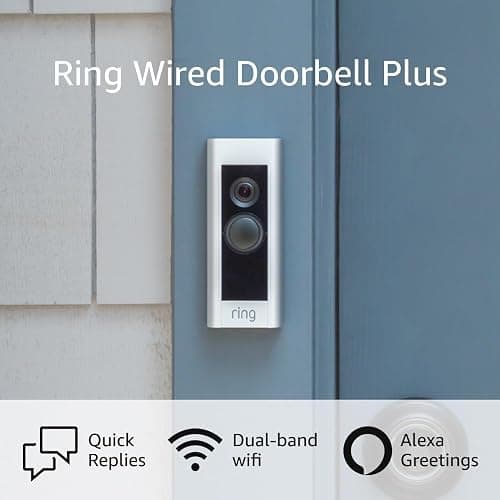 Like-New Ring Wired Doorbell Plus (Video Doorbell Pro) – Upgraded, with added security features and a sleek design (existing doorbell wiring required) thumbnail 8