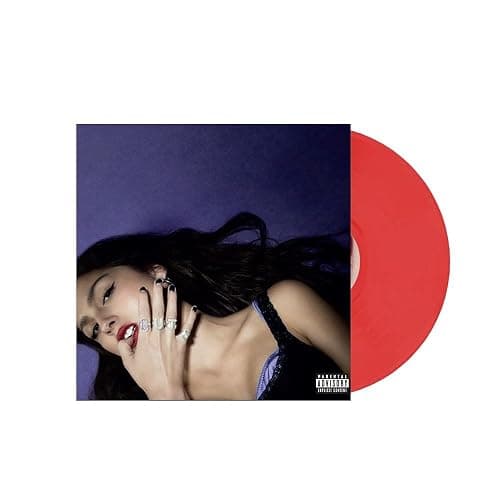 Olivia Rodrigo - Guts Exclusive Limited Edition Red Color Vinyl LP - Image 1