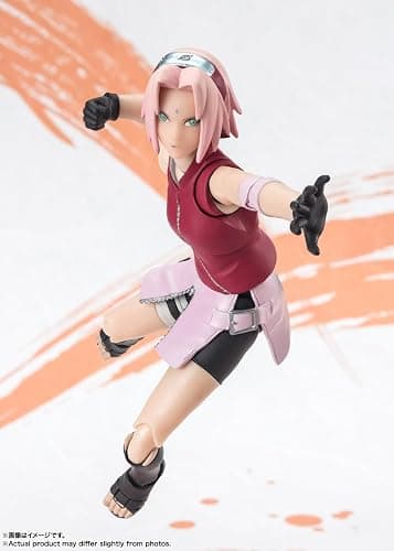 TAMASHII NATIONS - Naruto - Sakura Haruno - NARUTOP99 Edition - S.H.Figuarts Action Figure thumbnail 4