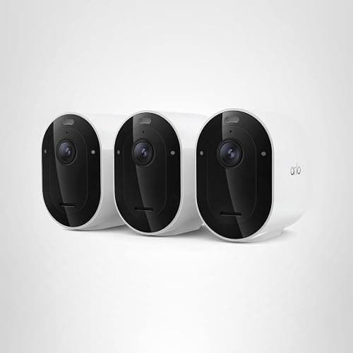 Arlo Pro Security Camera 2K HDR (6th Gen, 2025 Release) - Wireless Outdoor Camera, Rechargeable Removeable Battery, Event Captions, Emergency Response, 1-Month Trial of Secure Plan, 3 Cam, White thumbnail 8