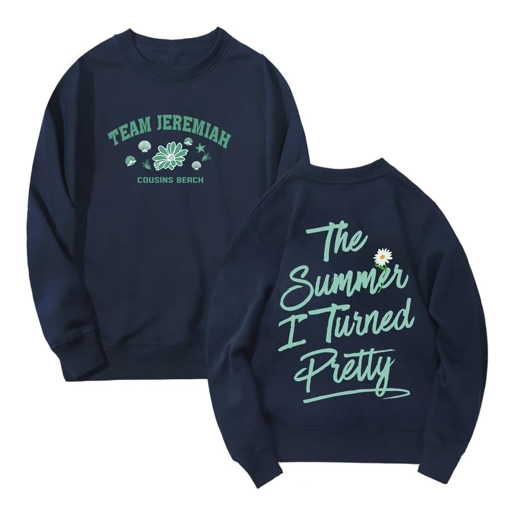 Beach Summer Turned Pretty Cuello Redondo Sudadera - XS - 6 - Image 1