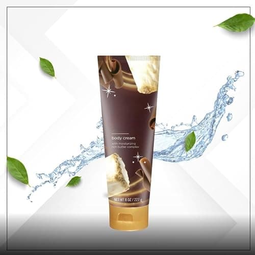 Moisturizing Shea Butter Body Cream – Hydrating Lotion with Long-Lasting Softness & Nourishment – Cozy Fireside S’more Scent – For Dry Skin – 8 oz, 1 Pack (Packaging May Vary) thumbnail 4