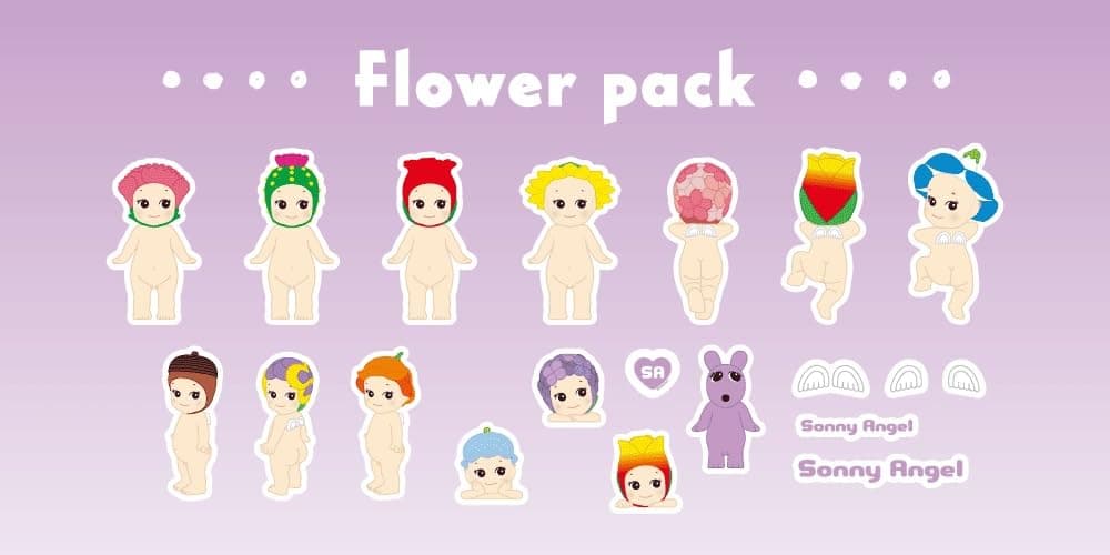 SONNY ANGEL Sticker pack series 2 - box of 20 stickers thumbnail 5