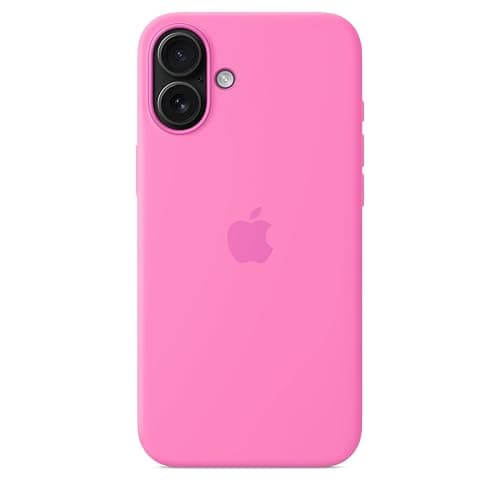 Apple iPhone 16 Plus Silicone Case with MagSafe and Camera Control: Lightweight Phone Case, Wireless Charging Compatible, Smooth Matte Finish; Peony thumbnail 5