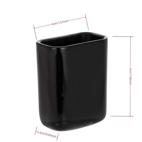 Veseek Car Lip Balm Holder for Chapstick Lip Gloss Holder for Car Chap Stick Holder for Women(Black) thumbnail 7