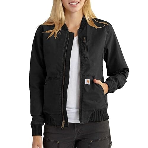 Carhartt Women's Rugged Flex Relaxed Fit Canvas Jacket - Image 1