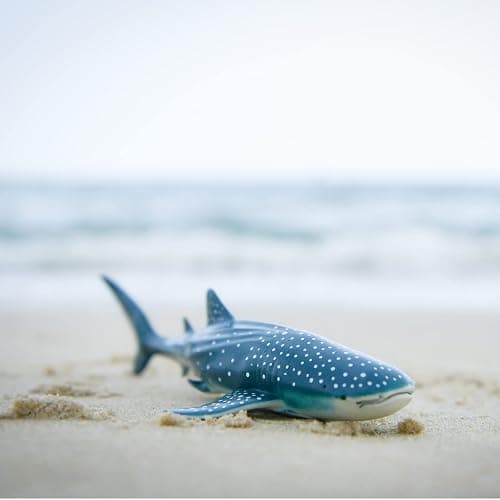 Gemini&Genius Sea Animal Whale Shark Action Figure Wild Model Toy Soft Rubber Realistic Ocean Educational and Role Play Toys for Kids thumbnail 9