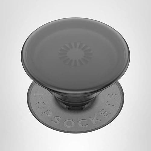 ​​​​PopSockets Phone Grip with Expanding Kickstand, Adhesive Grip - Translucent Black thumbnail 8
