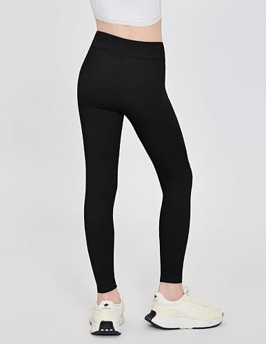 Zaclotre Girls Athletic Leggings Kids High Waisted Activewear Dance Workout Running Yoga Pants thumbnail 5