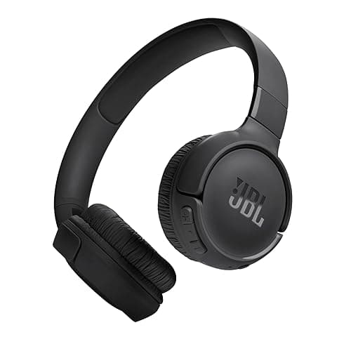 JBL Tune 520 BT Wireless On-Ear Headphones with JBL Pure Bass Sound, Bluetooth 5.3, Hands-Free Calls and 57-Hour Battery Life, Black - Image 1