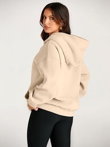 EFAN Womens Hoodies Oversized Sweatshirts Pullover Fleece Sweaters Long Sleeve Winter Fall Outfits Fashion Y2k Clothes thumbnail 4