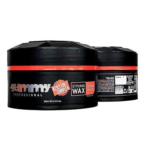 Gummy Professional Hair Styling Wax – Strong Hold Hair Wax with Keratin Complex Strengthens and Adds Radiant Finish – Water-Based Grooming for Messy, Spiky, Textured Styles – 200 ml thumbnail 6