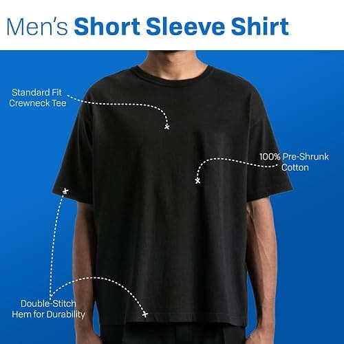 Demon Slayer Nezuko Repeat Text Crew Neck Short Sleeve Men's Black T-Shirt thumbnail 3