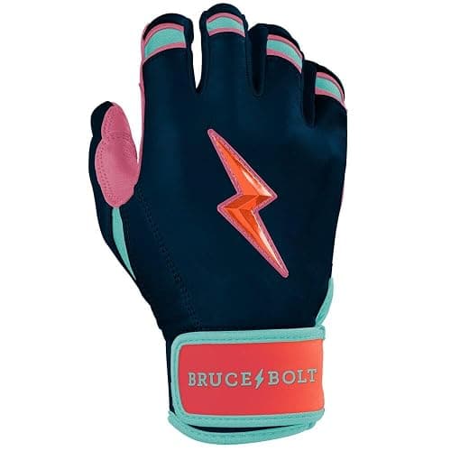 BRUCE BOLT Bear Series Short Cuff Batting Gloves - Bear Mayer Collection - Adult & Youth Sizes thumbnail 4