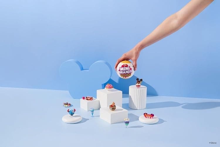 Zuru Mini Brands Disney Create Mystery Toy Set - Bundle with Disney Create a Snack Mystery Ball with Stickers, More | Zuru Make It Snack Blind Ball for Kids, Girls thumbnail 3